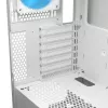 COUGAR PC Midi Tower Case Airface FLO ARGB Valge — 2x180mm ees, 1x120mm taga, toetab 2,5 tolli/3,5 tolli HDD, 240×480×509 mm