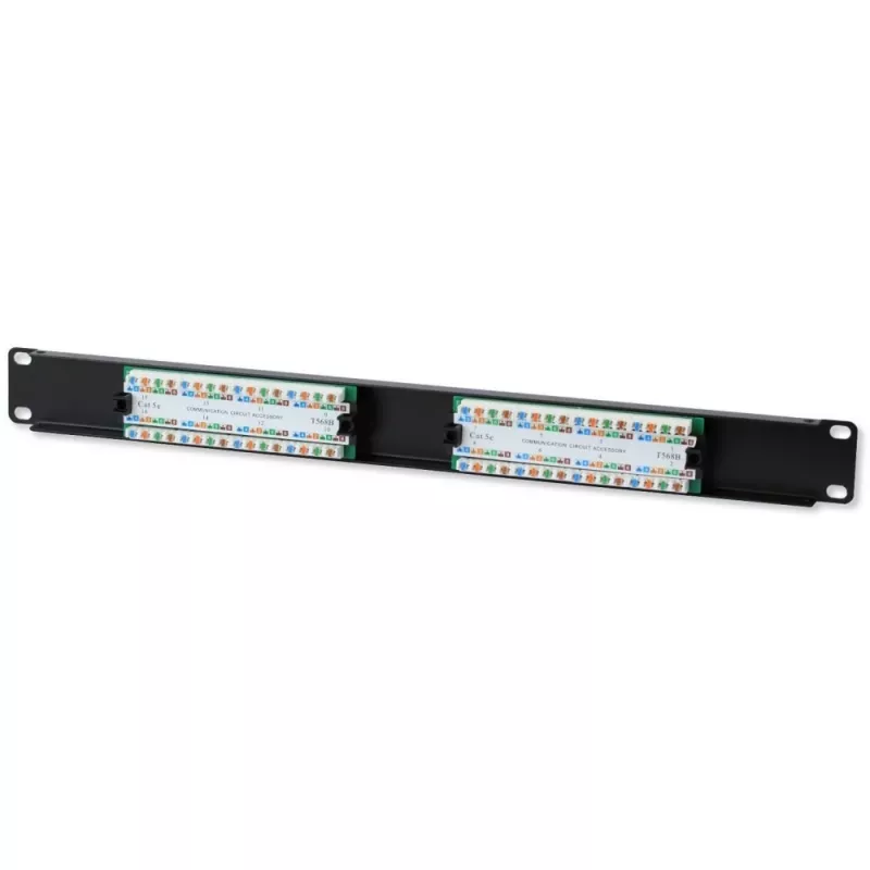 Techly patch-paneel UTP 16 porti RJ45 Cat.5E I-PP 16-RU-C5ET, IEEE 802.3, IEEE 802.3ab, IEEE 802.3u, 10/100/1000Base-T(X), kiire Ethernet, Gigabit Ethernet, 1000 Mbit/s, RJ-45, kuld