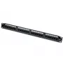 Techly Patch Panel UTP 24 Ports RJ45 Cat.6 I-PP 24-RU-C6T, IEEE 802.3, IEEE 802.3ab, IEEE 802.3u, 10/100/1000Base-T(X), Fast Ethernet, Gigabit Ethernet, 1000 Mbit/s, RJ-45, Kuld