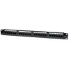 Techly Patch Panel UTP 24 Ports RJ45 Cat.6 I-PP 24-RU-C6T, IEEE 802.3, IEEE 802.3ab, IEEE 802.3u, 10/100/1000Base-T(X), Fast Ethernet, Gigabit Ethernet, 1000 Mbit/s, RJ-45, Kuld
