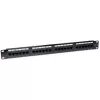Techly Patch Panel UTP 24 Ports RJ45 Cat.6 I-PP 24-RU-C6T, IEEE 802.3, IEEE 802.3ab, IEEE 802.3u, 10/100/1000Base-T(X), Fast Ethernet, Gigabit Ethernet, 1000 Mbit/s, RJ-45, Kuld