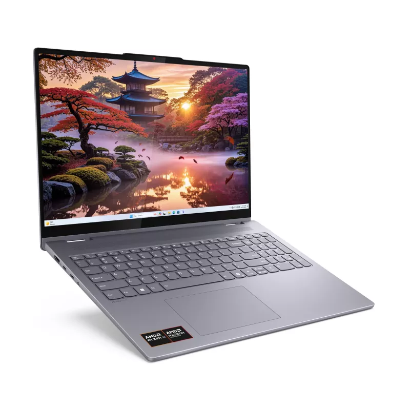 Lenovo IdeaPad 5 2-in-1 16AKP10 Copilot+ PC AMD Ryzen™ AI 5 340 hübriid (2-in-1) 40,6 cm (16 tolli) puuteekraan WUXGA 16 GB LPDDR5x-SDRAM 1 TB SSD Wi-Fi 7 (802.11be) Windows 11 Home saksa hall
