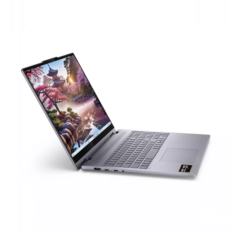 Lenovo IdeaPad 5 2-in-1 16AKP10 Copilot+ PC AMD Ryzen™ AI 5 340 hübriid (2-in-1) 40,6 cm (16 tolli) puuteekraan WUXGA 16 GB LPDDR5x-SDRAM 1 TB SSD Wi-Fi 7 (802.11be) Windows 11 Home saksa hall