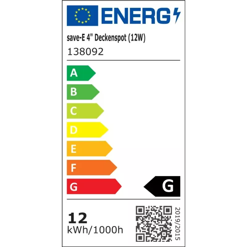 Energiasäästulamp Ultron 138092 12W 4000K