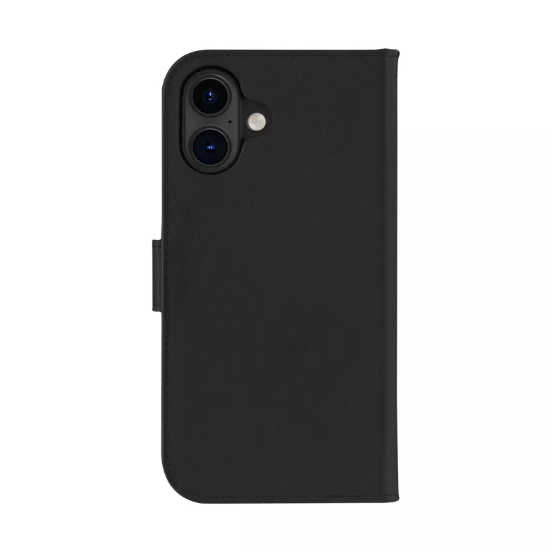Folio-nahkkottaran dbramante1928 Lynge MagSafe iPhone 16 Plus jaoks — must, 3 kaarditaskut, 6,7 tolli