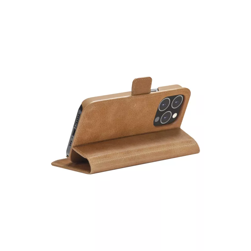 Wallet case dbramante1928 iPhone 14 Pro Max Tan 3 card pockets
