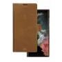 Folio case dbramante1928 Lynge for Samsung Galaxy S22 Ultra, tan, supports up to 17.3 cm (6.8 inch) screen, desktop stand
