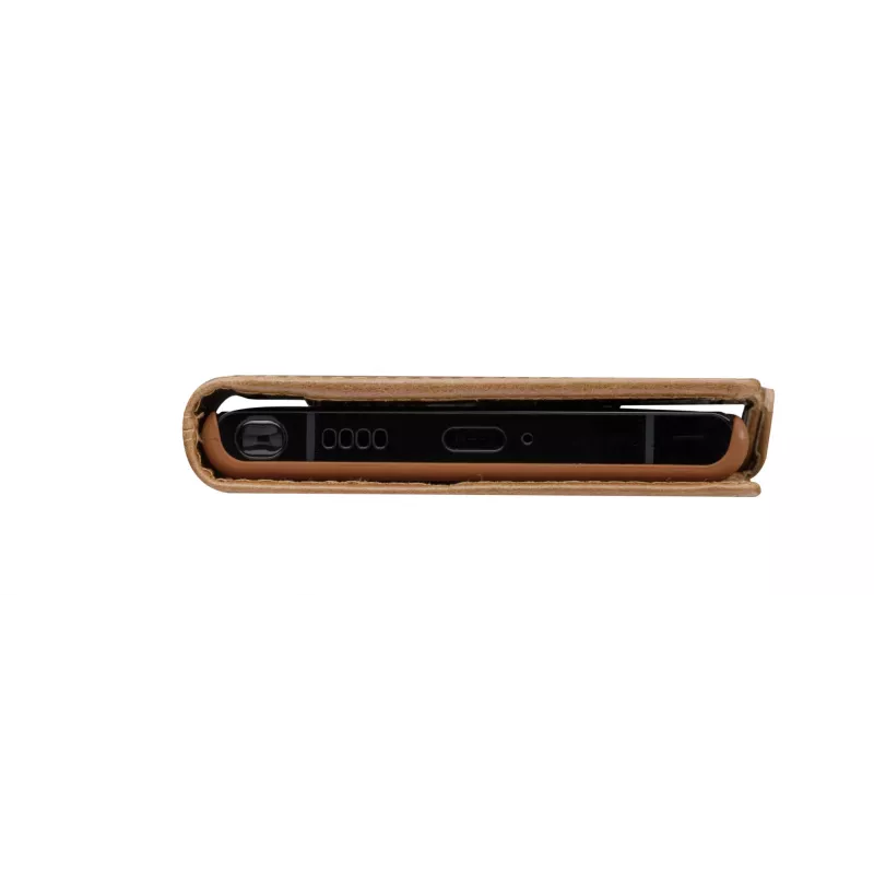 Folio case dbramante1928 Lynge for Samsung Galaxy S22 Ultra, tan, supports up to 17.3 cm (6.8 inch) screen, desktop stand