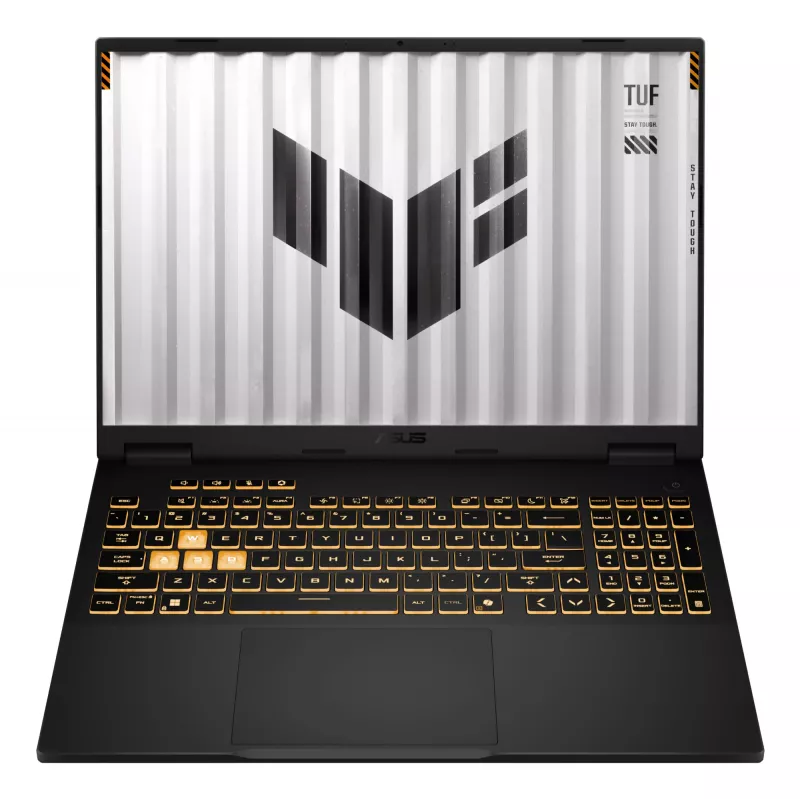 ASUS TUF Gaming F16 FX608JMR-I7161W Intel® Core™ i7 i7-14650HX sülearvuti 40,6 cm (16 tolli) WUXGA 16 GB DDR5-SDRAM 1 TB SSD NVIDIA GeForce RTX 5060 Wi-Fi 6E (802.11ax) Windows 11 Home Must, Hall