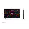 LG UHD AI 65UA75003LA teler 165.1 cm (65 tolli) 4K Ultra HD nutiteler Wi-Fi must