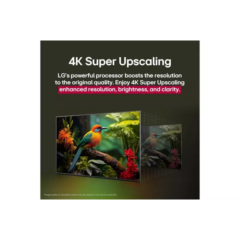 LG UHD AI 65UA75003LA teler 165.1 cm (65 tolli) 4K Ultra HD nutiteler Wi-Fi must