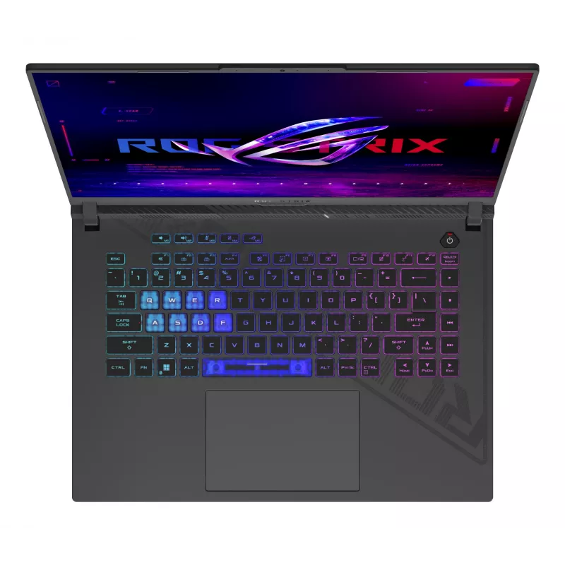 Sülearvuti ASUS ROG Strix G16 G614PR-R9161W — 16,0-tolline FHD+ 165 Hz, Ryzen 9 8940HX, 16 GB DDR5-5200, 1 TB PCIe 4.0 SSD, GeForce RTX 5070 Ti 12 GB, 90 Wh