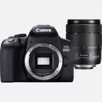 Canon EOS 850D peegelkaamera komplekt 24,1 MP CMOS 6000 x 4000 pikslit must
