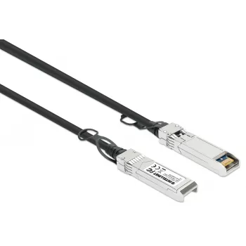 Intellinet 5m 10G SFP+ Passive Direct Attach Copper Twinax kaabel 24AWG MSA SFP-H10GB-CU4M ühilduv