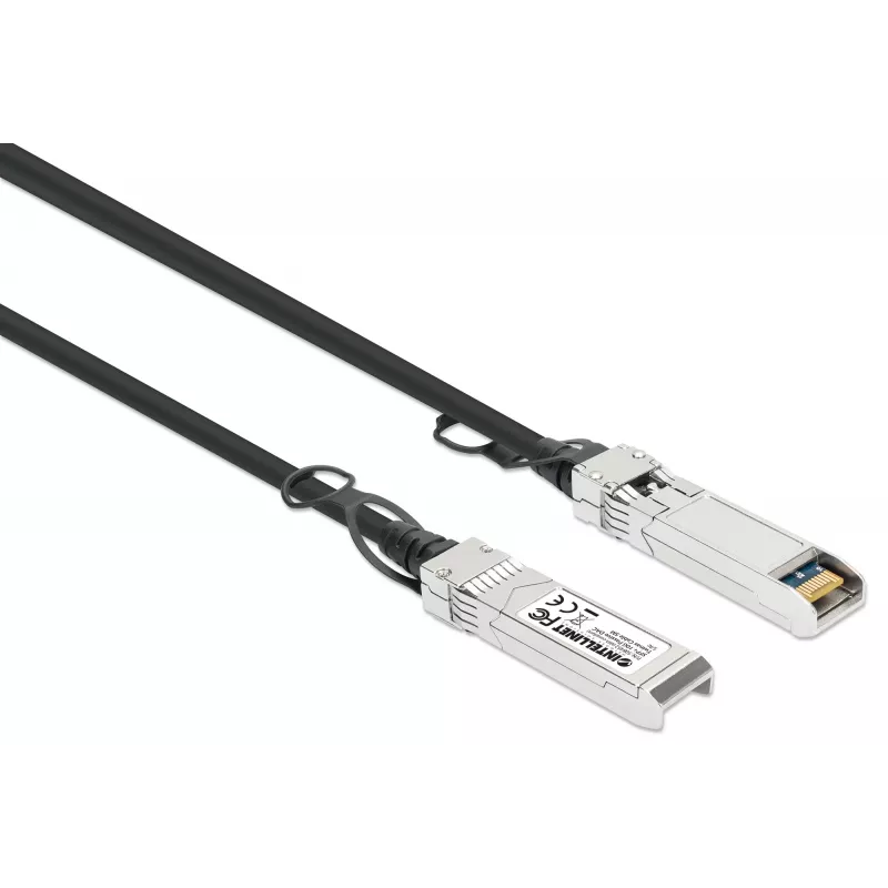 Intellinet 5m 10G SFP+ Passive Direct Attach Copper Twinax kaabel 24AWG MSA SFP-H10GB-CU4M ühilduv