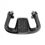 Lennualus MOZA MFY YOKE — must ABS ja legeerterasest lennualus, 142,5×202×313 mm