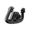 Lennualus MOZA MFY YOKE — must ABS ja legeerterasest lennualus, 142,5×202×313 mm