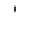 Hama Curly Peakomplekt Juhtmega Kõrvasisesed Kõned/Muusika USB USB-C Must