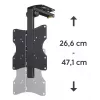 Hama 00220876 TV kinnitus/alus 116.8 cm (46 tolli) Must
