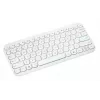 Juhtmevaba Bluetooth-klaviatuur ASUS KW100 Marshmallow — 75% paigutus, QWERTZ, käärikontaktiga lülitid, valge