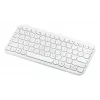 Juhtmevaba Bluetooth-klaviatuur ASUS KW100 Marshmallow — 75% paigutus, QWERTZ, käärikontaktiga lülitid, valge