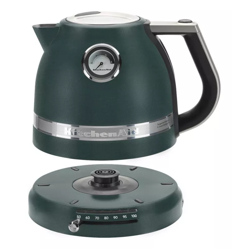 KitchenAid 5KEK1522EPP elektriline veekeetja 1,5 L 2400 W Must, Sinine, Roostevaba teras