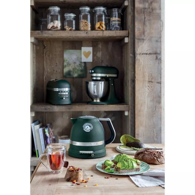 KitchenAid 5KEK1522EPP elektriline veekeetja 1,5 L 2400 W Must, Sinine, Roostevaba teras