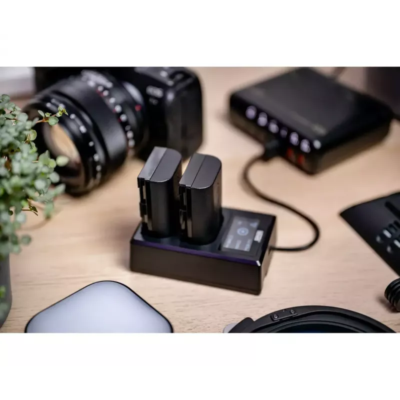Aku Newell LP-E6P Canonile, 7,2 V 2000 mAh, laetav kaamera aku