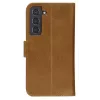 Folio-telefonikott dbramante1928 Copenhagen õhuke Samsung Galaxy S22 jaoks, 6,1-tolline ekraan, tan, lauatoealus