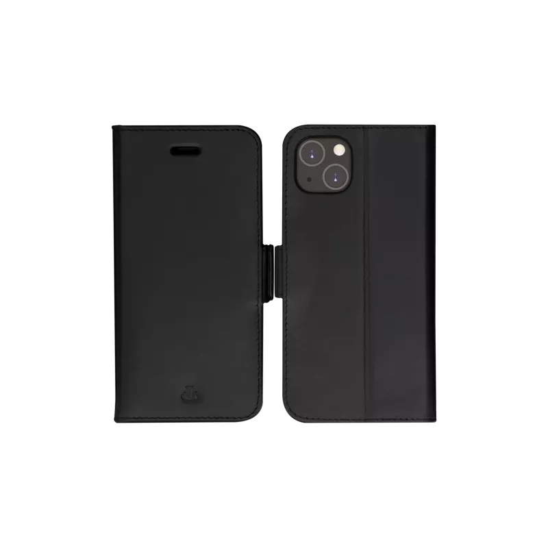 Rahakotist ümbris dbramante1928 Copenhagen iPhone 14 Plus jaoks (6,7 tolli) – must, 3 kaarditaskut, lauaalus