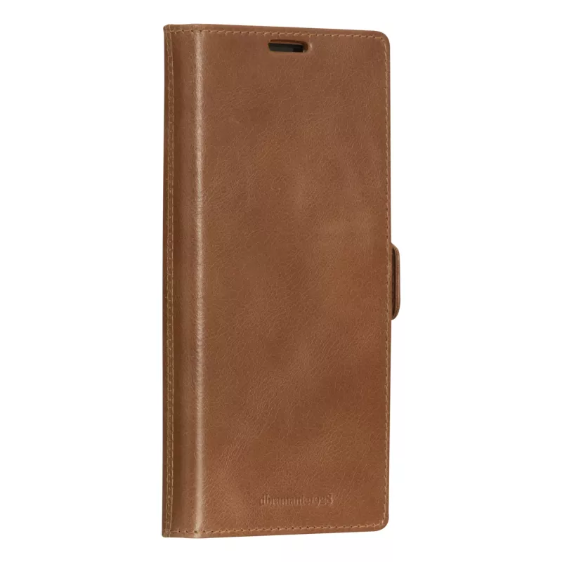 Folio-telefonikott dbramante1928 Lynge Samsung Galaxy S23 Ultra jaoks, tan, 3 kaarditaskut, sobib 17,3 cm (6,8-tollisele) ekraanile