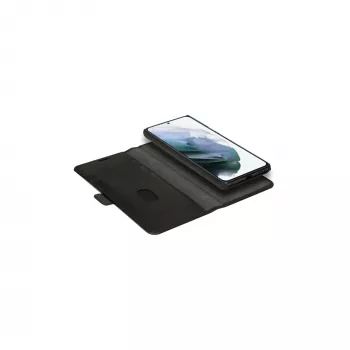 Rahakotiga ümbris dbramante1928 Lynge Samsung Galaxy S21+ jaoks (6,7 tolli, must) 3 kaarditaskuga