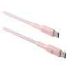 USB-C kuni USB-C kaabel d bramante CB20CCPI7206 — 1.5 m, roosa