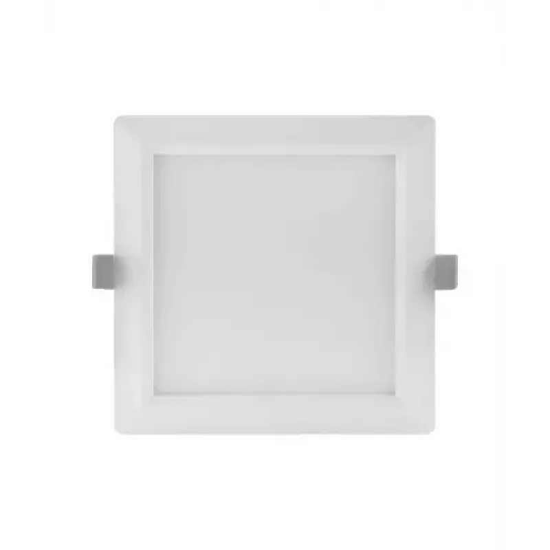 Laetuli LEDVANCE DL õhuke SQ 210 18 W 4000 K WT — kandiline, 225×225×30 mm, külm valge