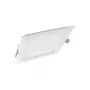 Laetuli LEDVANCE DL õhuke SQ 210 18 W 4000 K WT — kandiline, 225×225×30 mm, külm valge