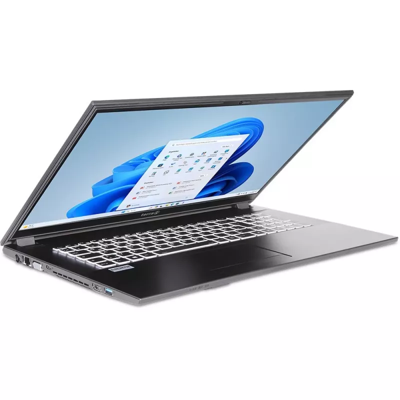 TERRA MOBILE 1716R Intel® Core™ i3 i3-1315U sülearvuti 43,9 cm (17,3 tolli) Full HD 8 GB DDR4-SDRAM 500 GB SSD Wi-Fi 6 (802.11ax) Windows 11 Home saksa hall