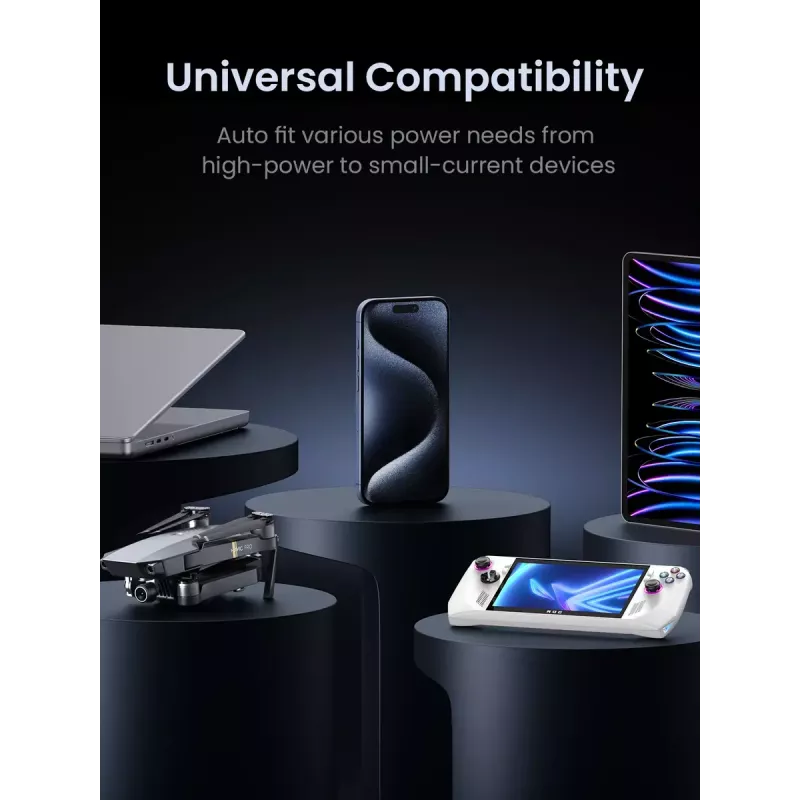 Ugreen Nexode akupank 48000 mAh liitiumhall