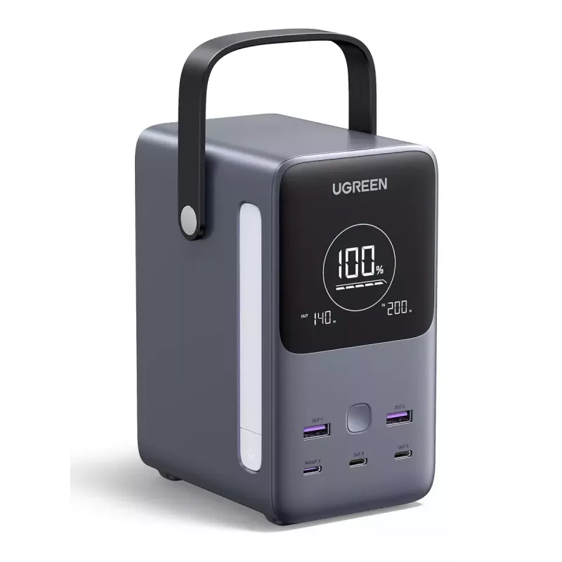Ugreen Nexode akupank 48000 mAh liitiumhall