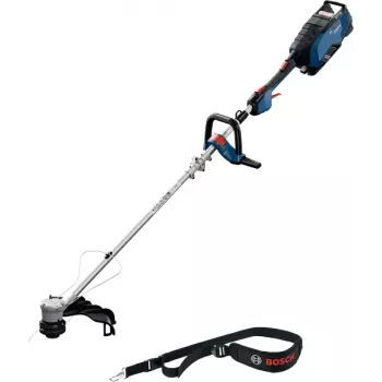 Bosch 0 600 8D0 200 võsalõikur/muruniiduk 40 cm Aku Must, Sinine