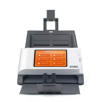 Plustek eScan A350 Enterprise ADF + käsitsietteandega skanner 600 x 600 DPI A4 Must, Valge