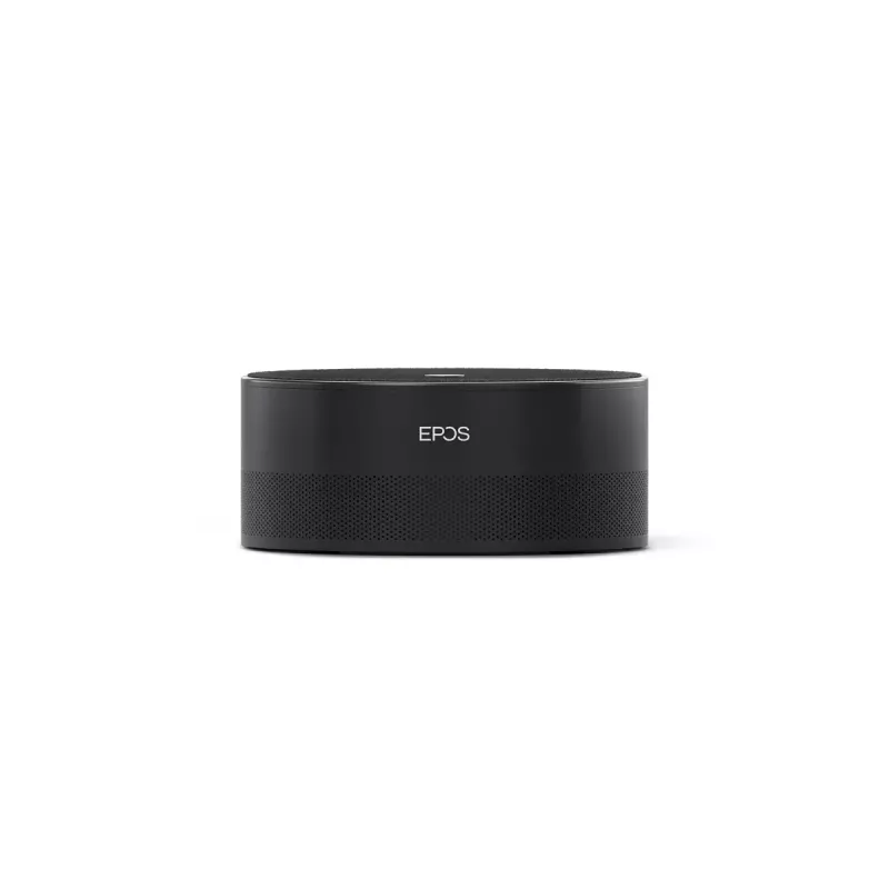 Group audio conferencing system EPOS EXPAND Capture 5 — omnidirectional mic, 20–8000 Hz, aluminium/plastik, Must, 123×315.6×53 mm