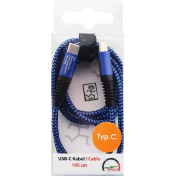 USB-kaabel 2GO 797194 USB 3.2 Gen 1 1 m USB C sinine