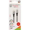 USB-kaabel 2GO 797512 USB 3.2 Gen 2 1,2 m USB C Must Hõbedane