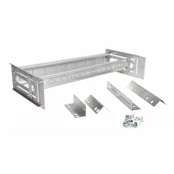 Rack rail EQUIP EZR-DIN-3 — 19 tolli (48,3 cm) 3U DIN, RAL7035 hall, laius 485 mm, sügavus 150 mm