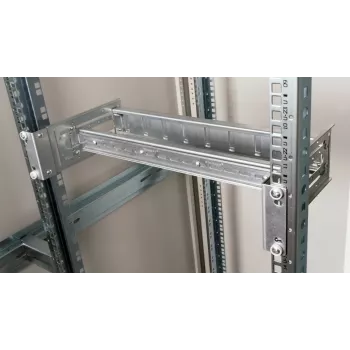 Rack rail EQUIP EZR-DIN-3 — 19 tolli (48,3 cm) 3U DIN, RAL7035 hall, laius 485 mm, sügavus 150 mm
