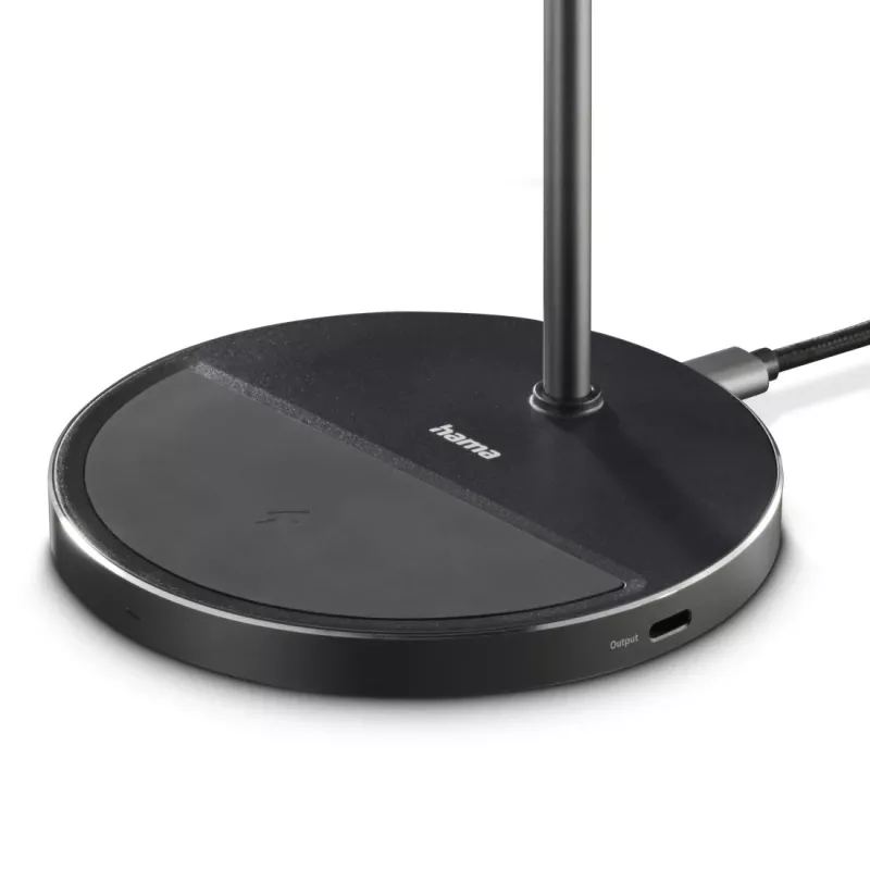 Hama 00201738 mobiilseadme laadija Kõrvaklapid, Nutitelefon Must USB Juhtmevaba laadimine Kiirlaadimine Siseruumidesse