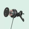 Hama 00201736 mobiilseadme laadija nutitelefonile Must USB juhtmevaba laadimine kiirlaadimine Auto
