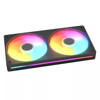 Cougar Unity240-FB ühekaadriline 240 ARGB PWM edasivoolu ventilaator, 120 mm, 700–2500 p/min, FDB, 5,4 mmH₂O, must