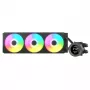Vedelikjahutuskomplekt Cougar Poseidon Vistek 360, ARGB, 120 mm ventilaatorid, 700–2500 p/min, must
