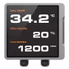 Kõik-ühes protsessori vedelikjahutus Cougar Poseidon Vistek Pro 360, ARGB, 120 mm ventilaatorid, must, mitme pesa tugi